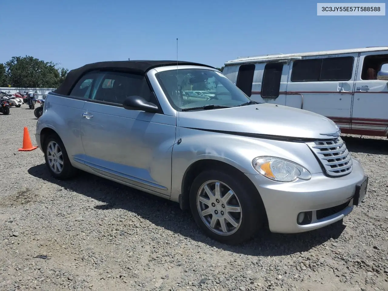 2007 Chrysler Pt Cruiser Touring VIN: 3C3JY55E57T588588 Lot: 55994665