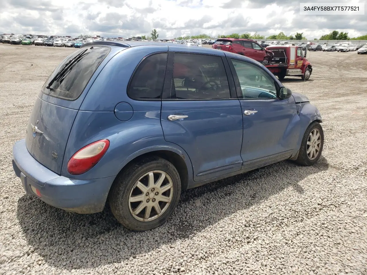 2007 Chrysler Pt Cruiser Touring VIN: 3A4FY58BX7T577521 Lot: 56388565