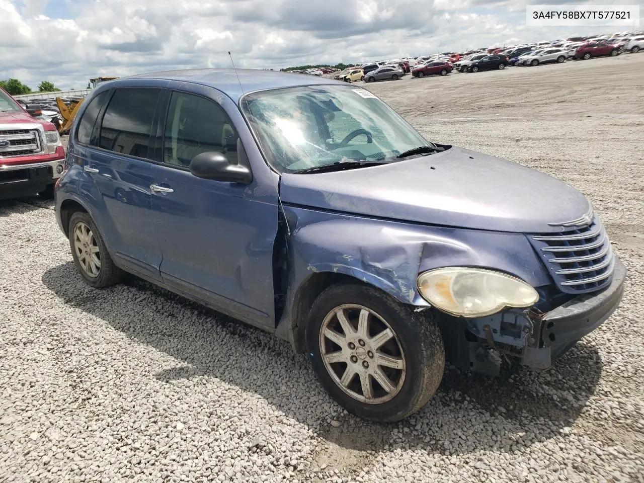 2007 Chrysler Pt Cruiser Touring VIN: 3A4FY58BX7T577521 Lot: 56388565