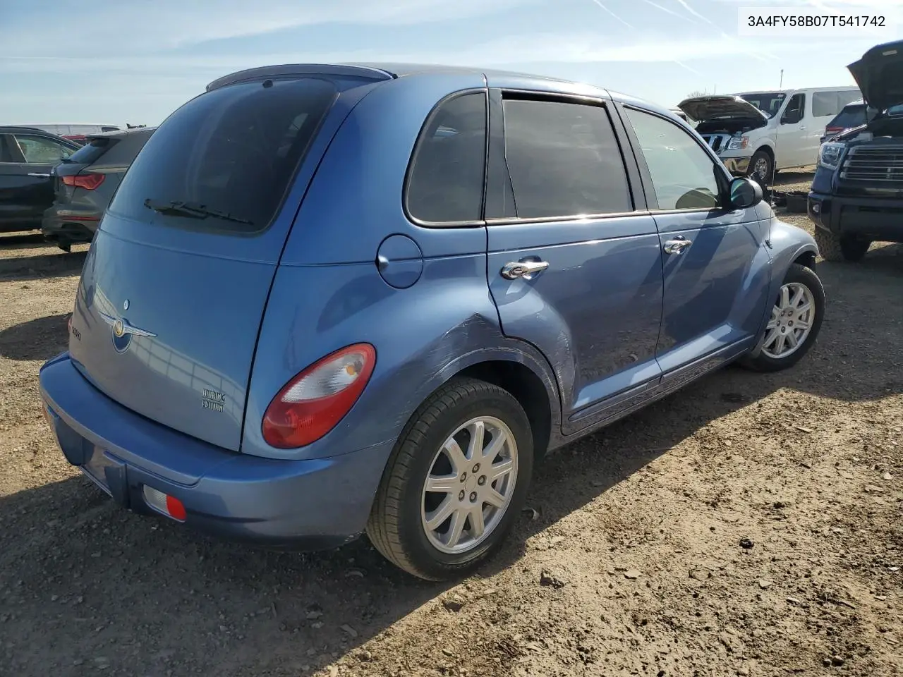 2007 Chrysler Pt Cruiser Touring VIN: 3A4FY58B07T541742 Lot: 56400255
