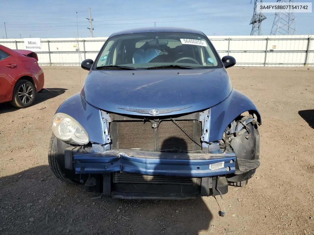 2007 Chrysler Pt Cruiser Touring VIN: 3A4FY58B07T541742 Lot: 56400255