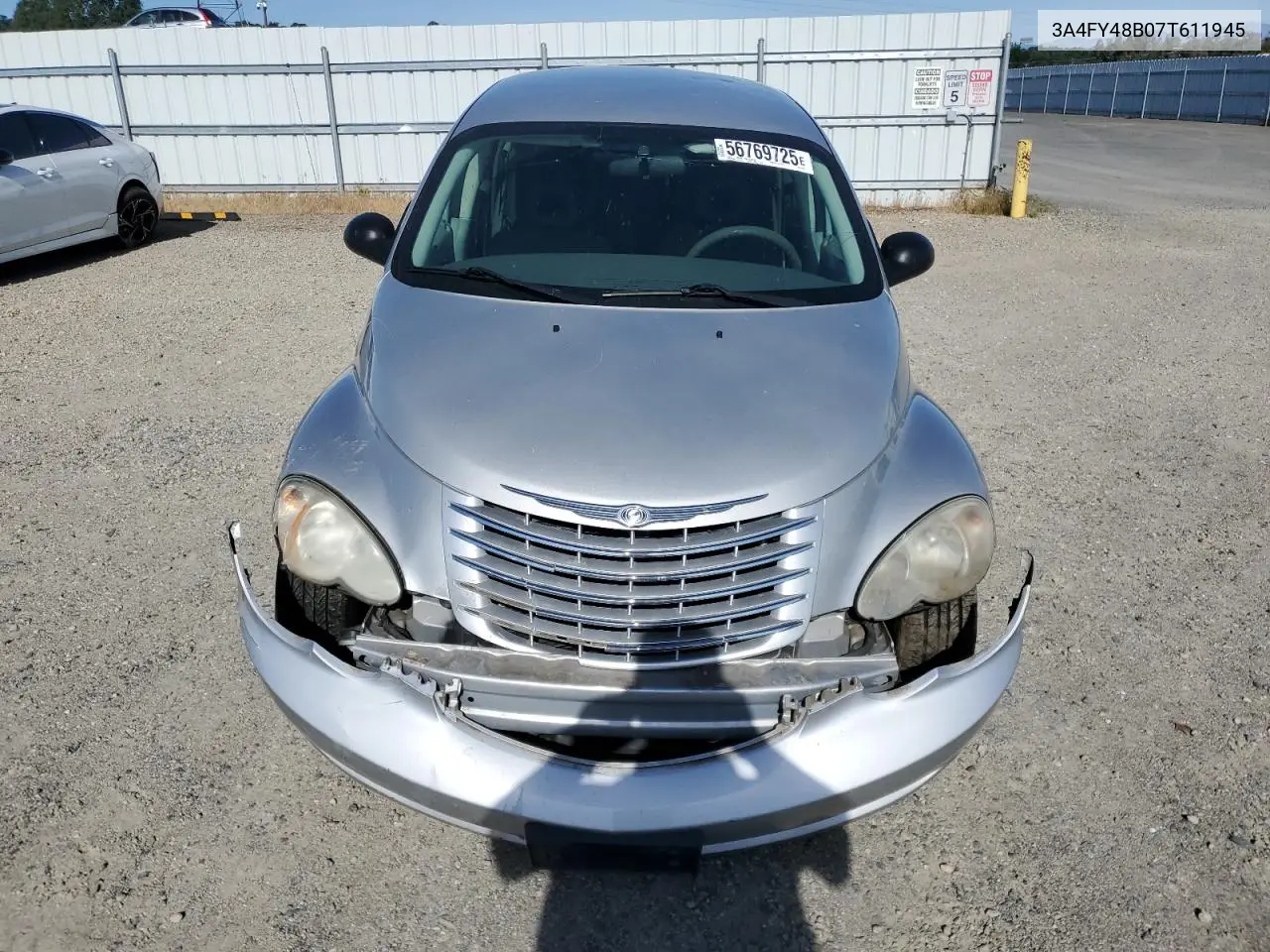 2007 Chrysler Pt Cruiser VIN: 3A4FY48B07T611945 Lot: 56769725