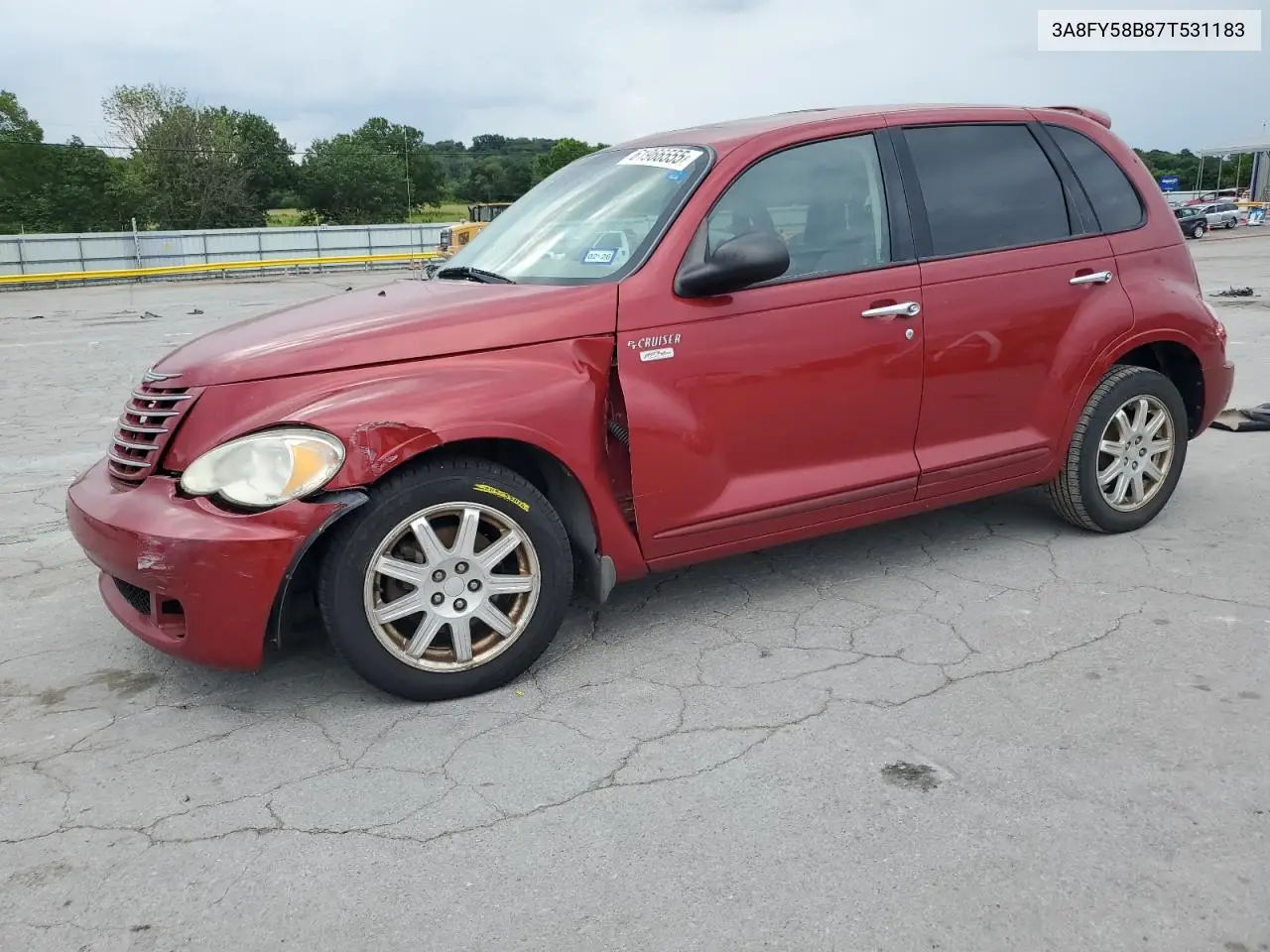 2007 Chrysler Pt Cruiser Touring VIN: 3A8FY58B87T531183 Lot: 61966555