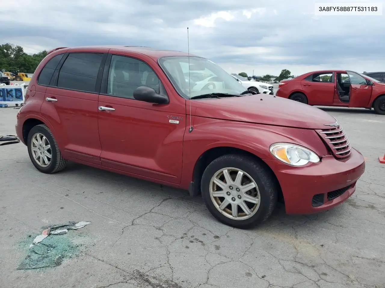 2007 Chrysler Pt Cruiser Touring VIN: 3A8FY58B87T531183 Lot: 61966555