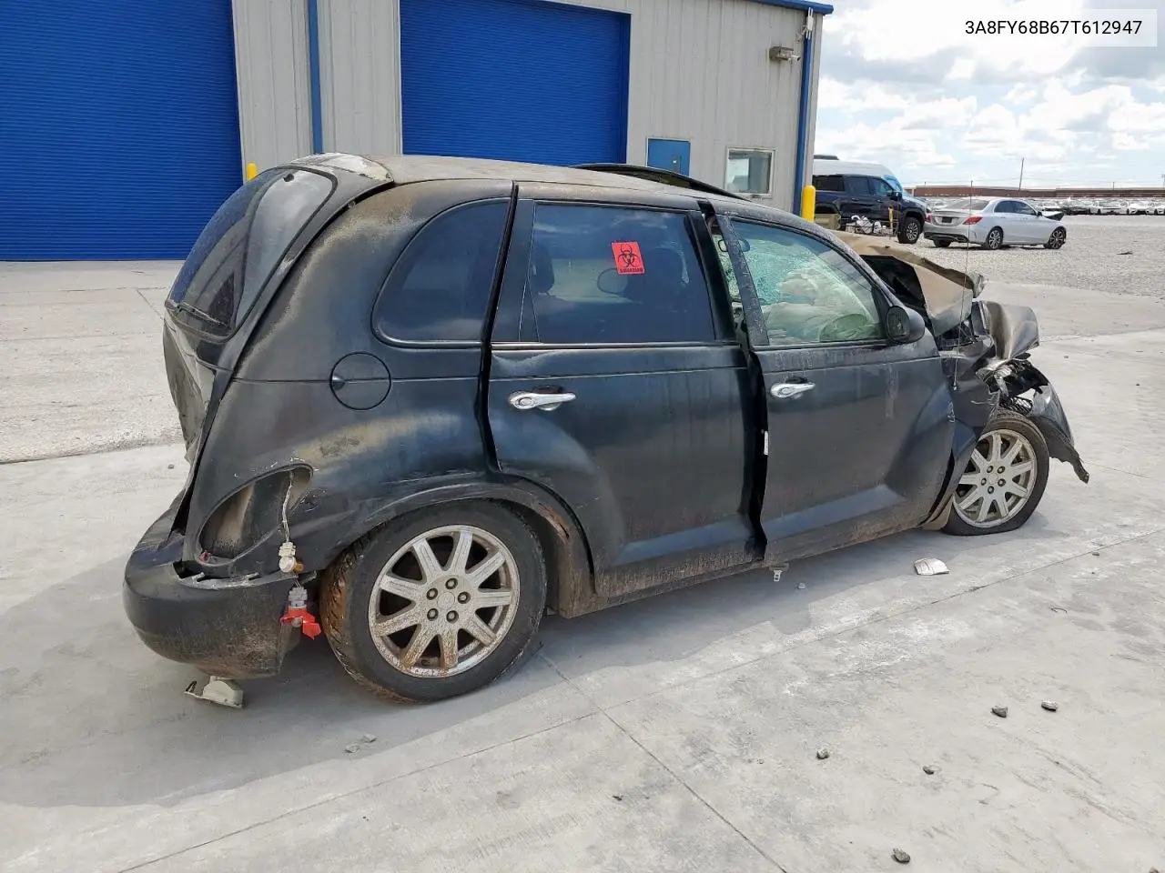 2007 Chrysler Pt Cruiser Limited VIN: 3A8FY68B67T612947 Lot: 62524415