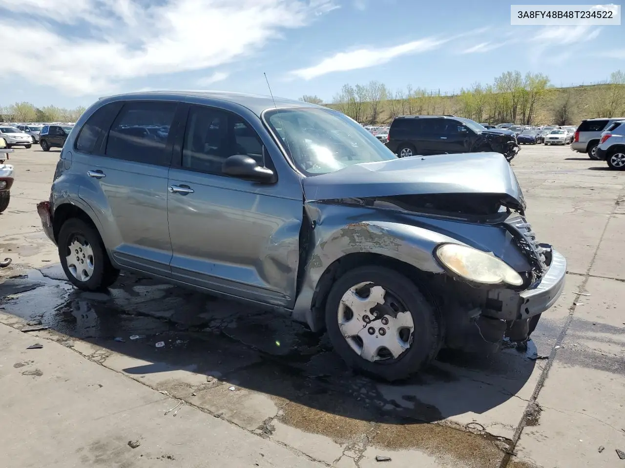 2008 Chrysler Pt Cruiser VIN: 3A8FY48B48T234522 Lot: 54898395