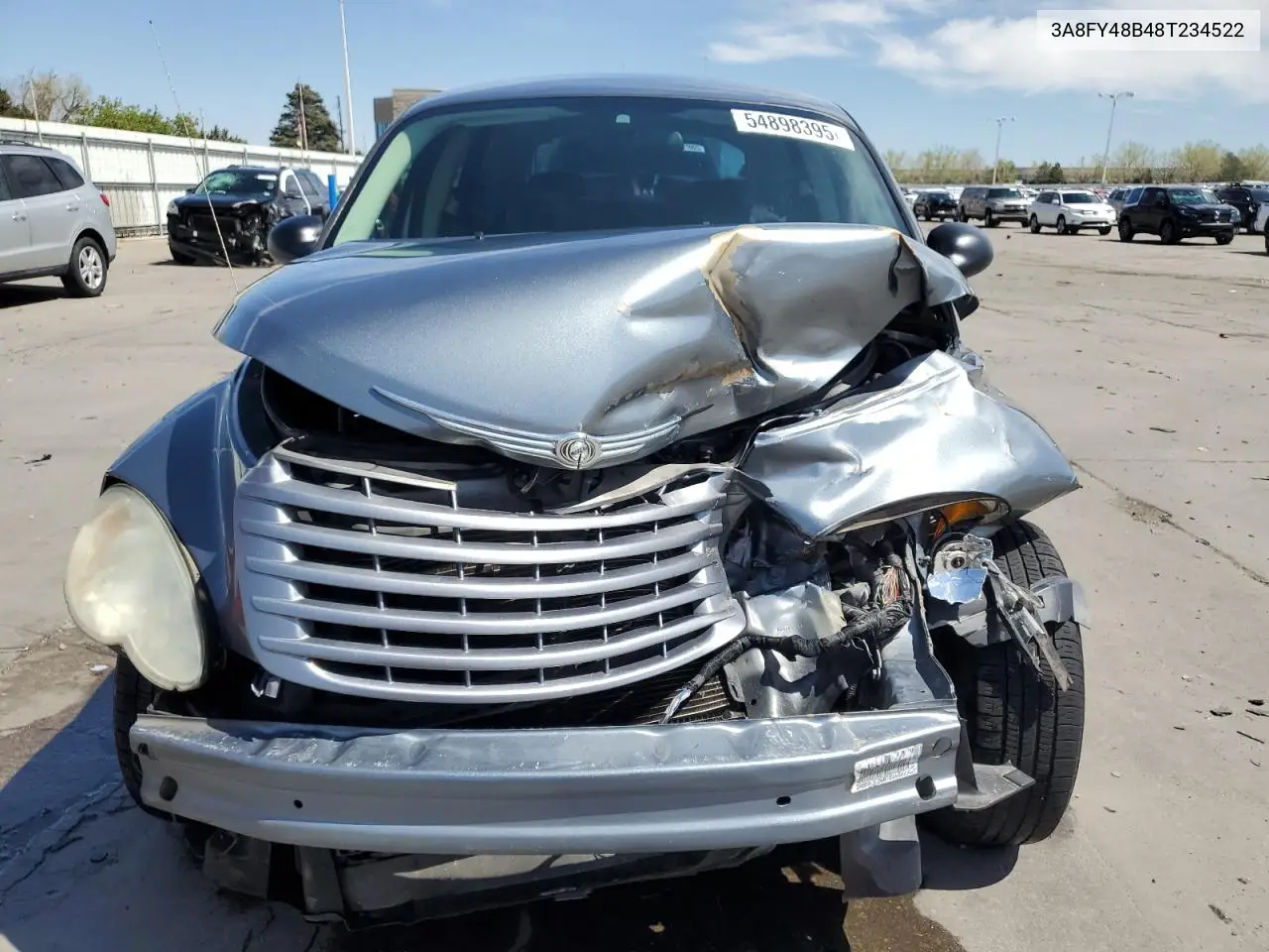 2008 Chrysler Pt Cruiser VIN: 3A8FY48B48T234522 Lot: 54898395