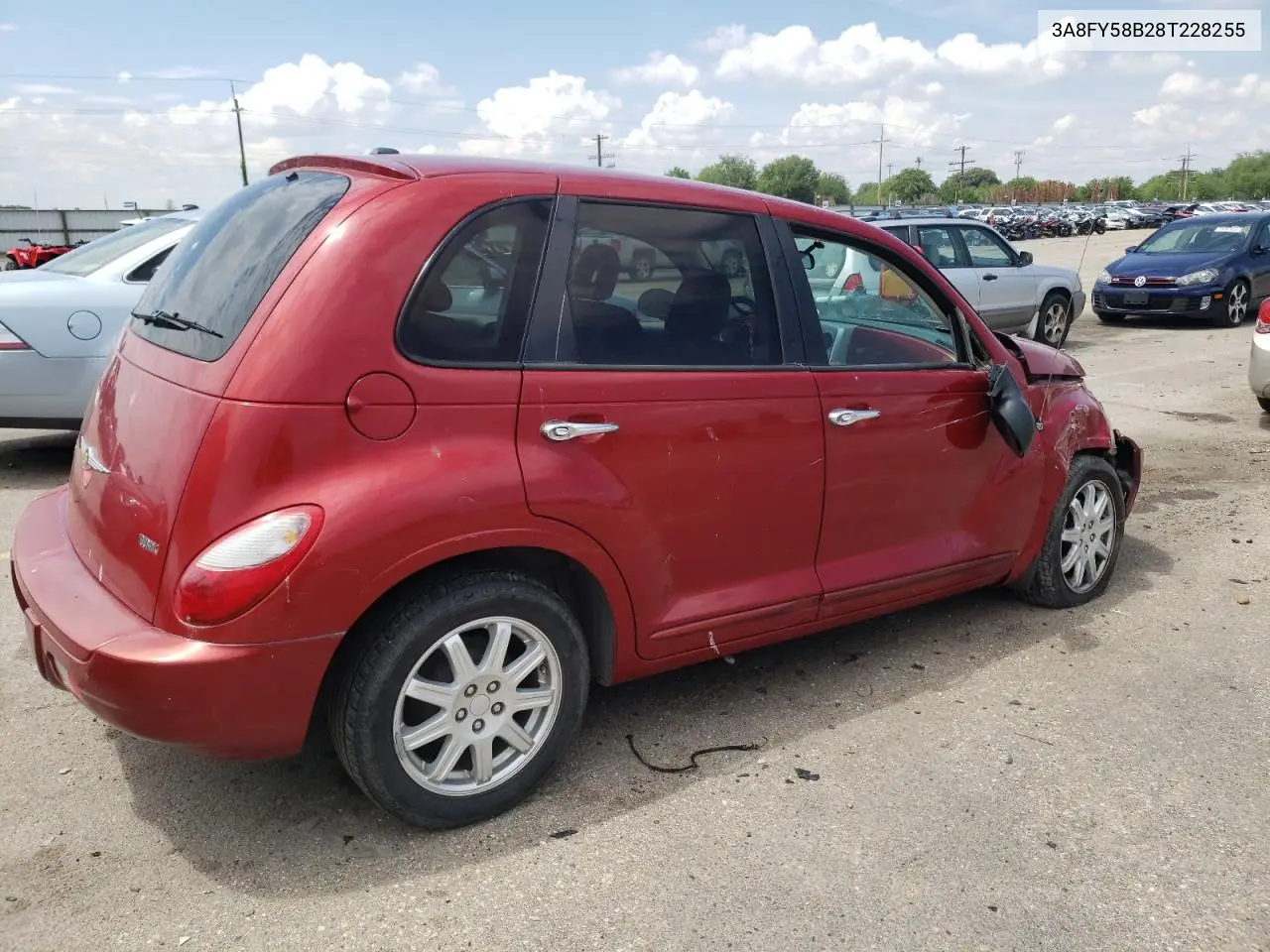 2008 Chrysler Pt Cruiser Touring VIN: 3A8FY58B28T228255 Lot: 55799493