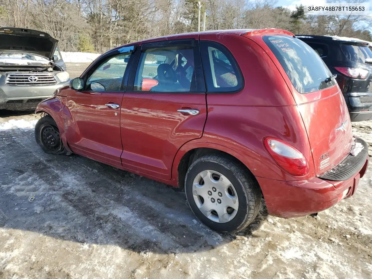 2008 Chrysler Pt Cruiser VIN: 3A8FY48B78T155653 Lot: 56373975