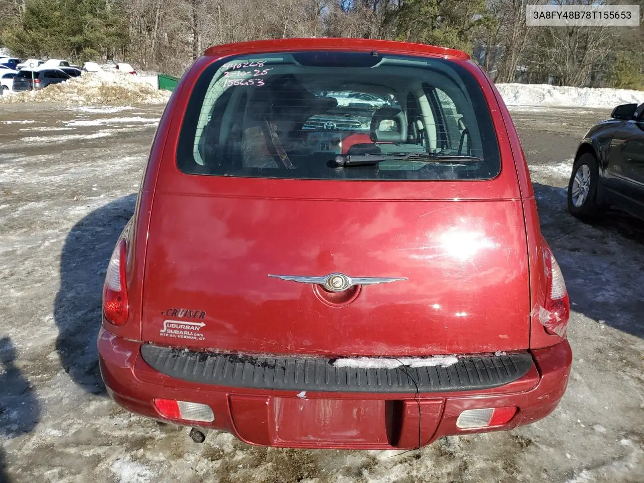 2008 Chrysler Pt Cruiser VIN: 3A8FY48B78T155653 Lot: 56373975