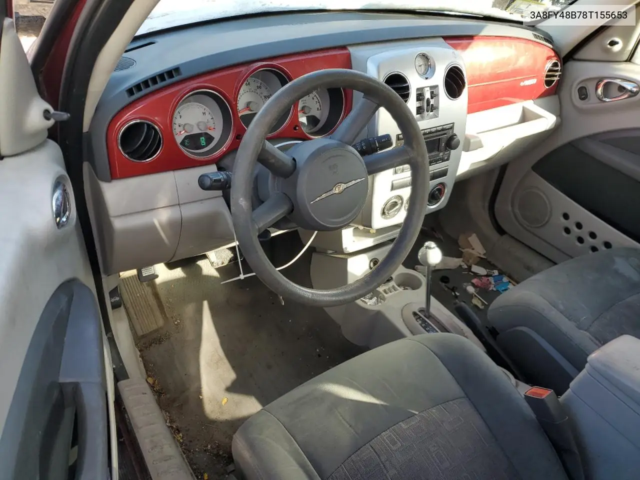 2008 Chrysler Pt Cruiser VIN: 3A8FY48B78T155653 Lot: 56373975