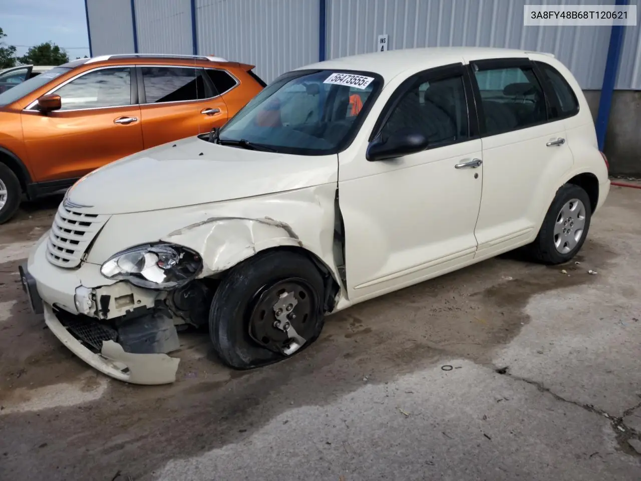 2008 Chrysler Pt Cruiser VIN: 3A8FY48B68T120621 Lot: 56473555