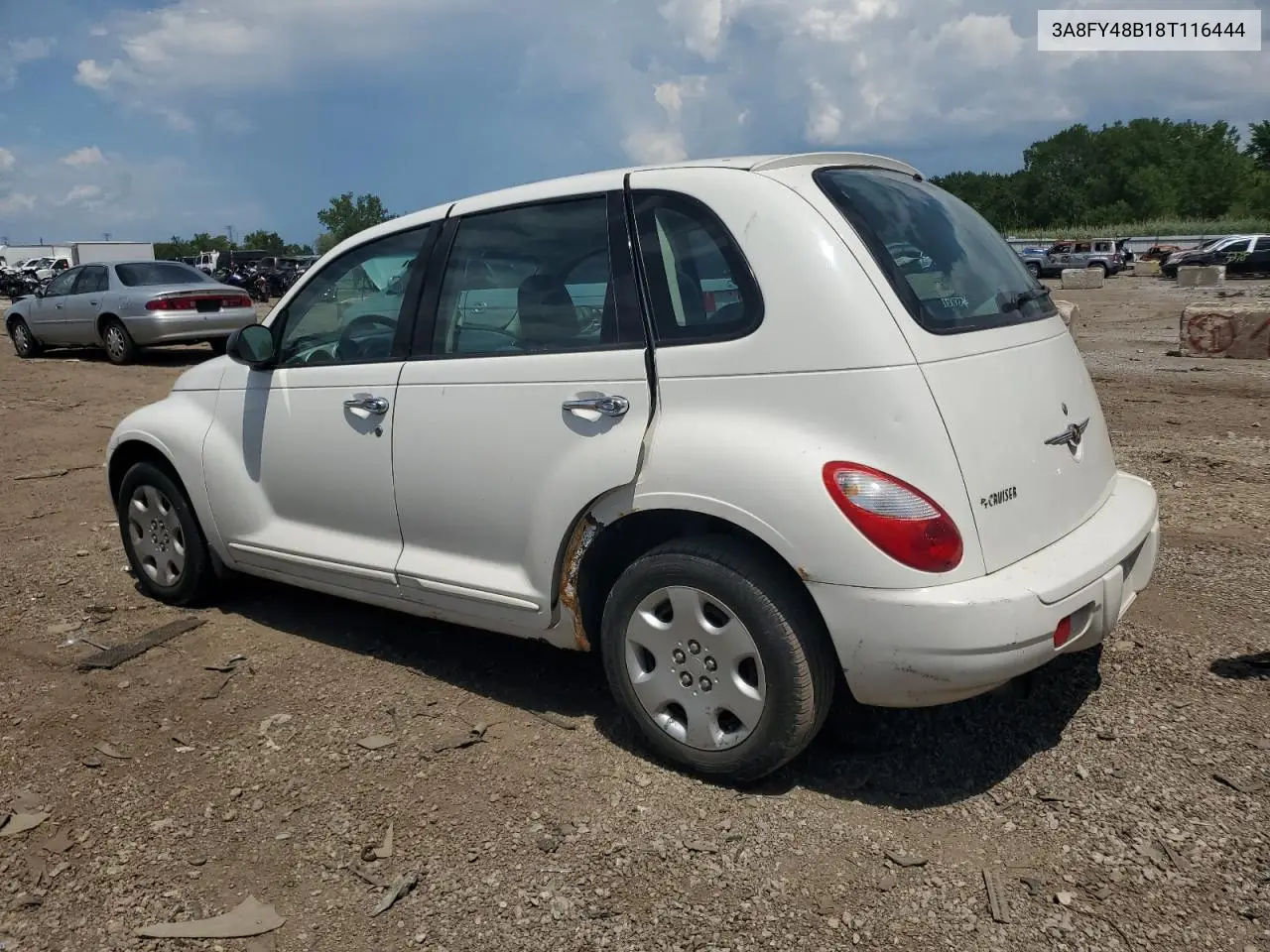2008 Chrysler Pt Cruiser VIN: 3A8FY48B18T116444 Lot: 61963545