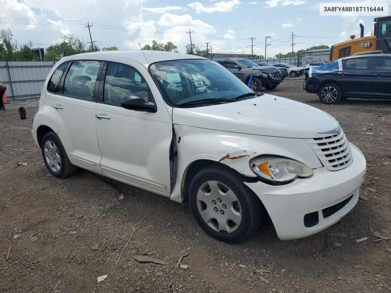 2008 Chrysler Pt Cruiser VIN: 3A8FY48B18T116444 Lot: 61963545