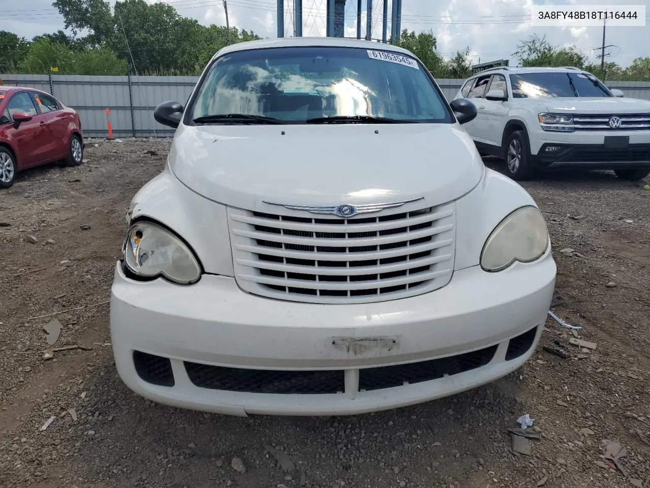 2008 Chrysler Pt Cruiser VIN: 3A8FY48B18T116444 Lot: 61963545
