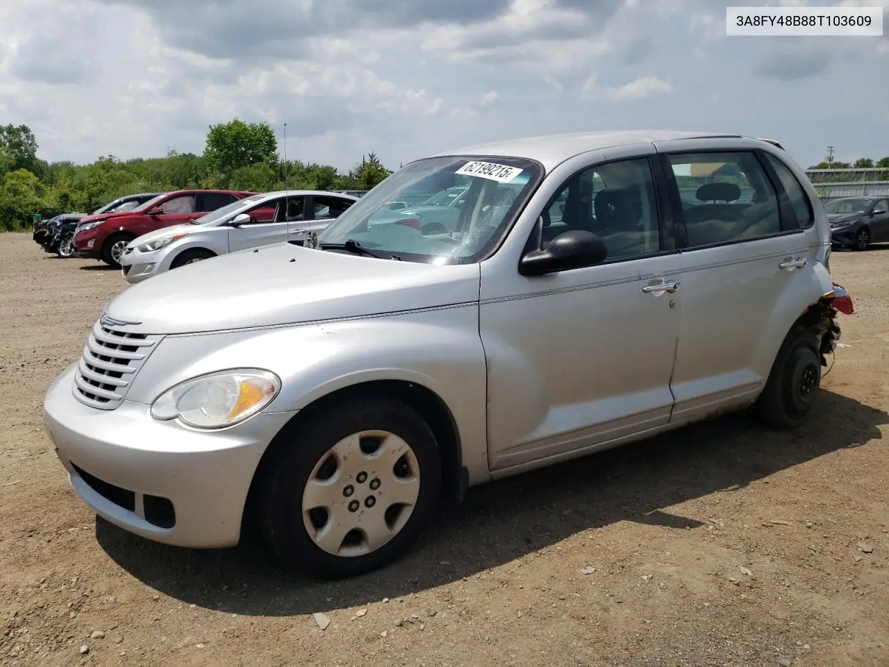2008 Chrysler Pt Cruiser VIN: 3A8FY48B88T103609 Lot: 62199215