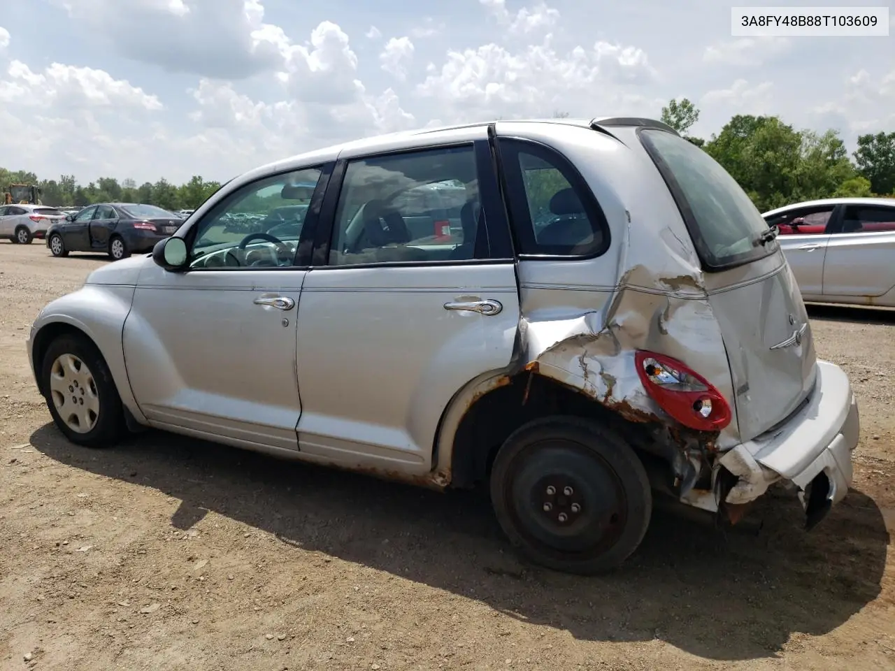 2008 Chrysler Pt Cruiser VIN: 3A8FY48B88T103609 Lot: 62199215
