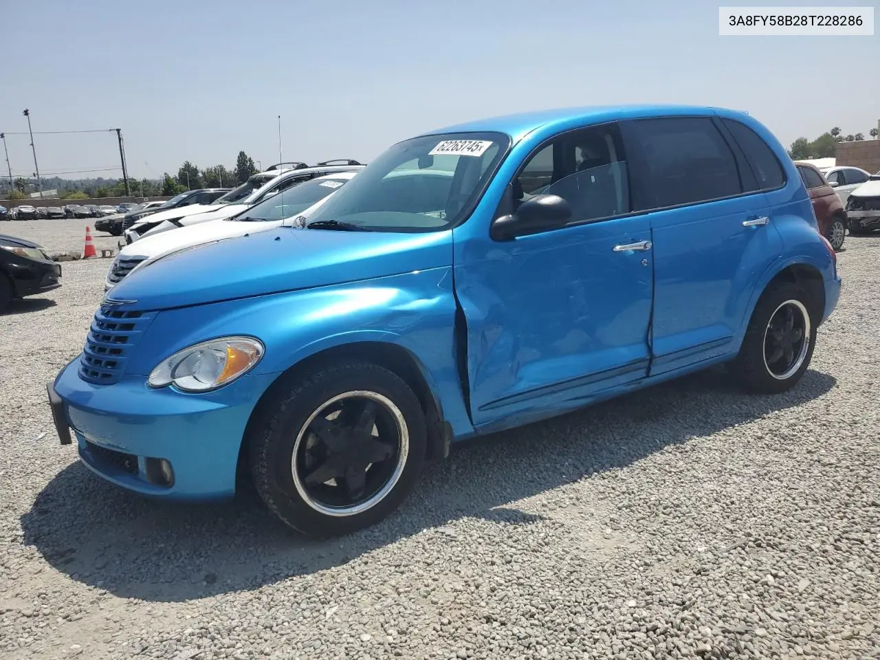 2008 Chrysler Pt Cruiser Touring VIN: 3A8FY58B28T228286 Lot: 62263745