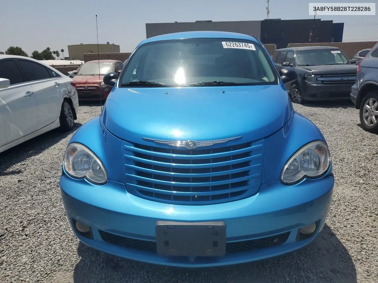 2008 Chrysler Pt Cruiser Touring VIN: 3A8FY58B28T228286 Lot: 62263745