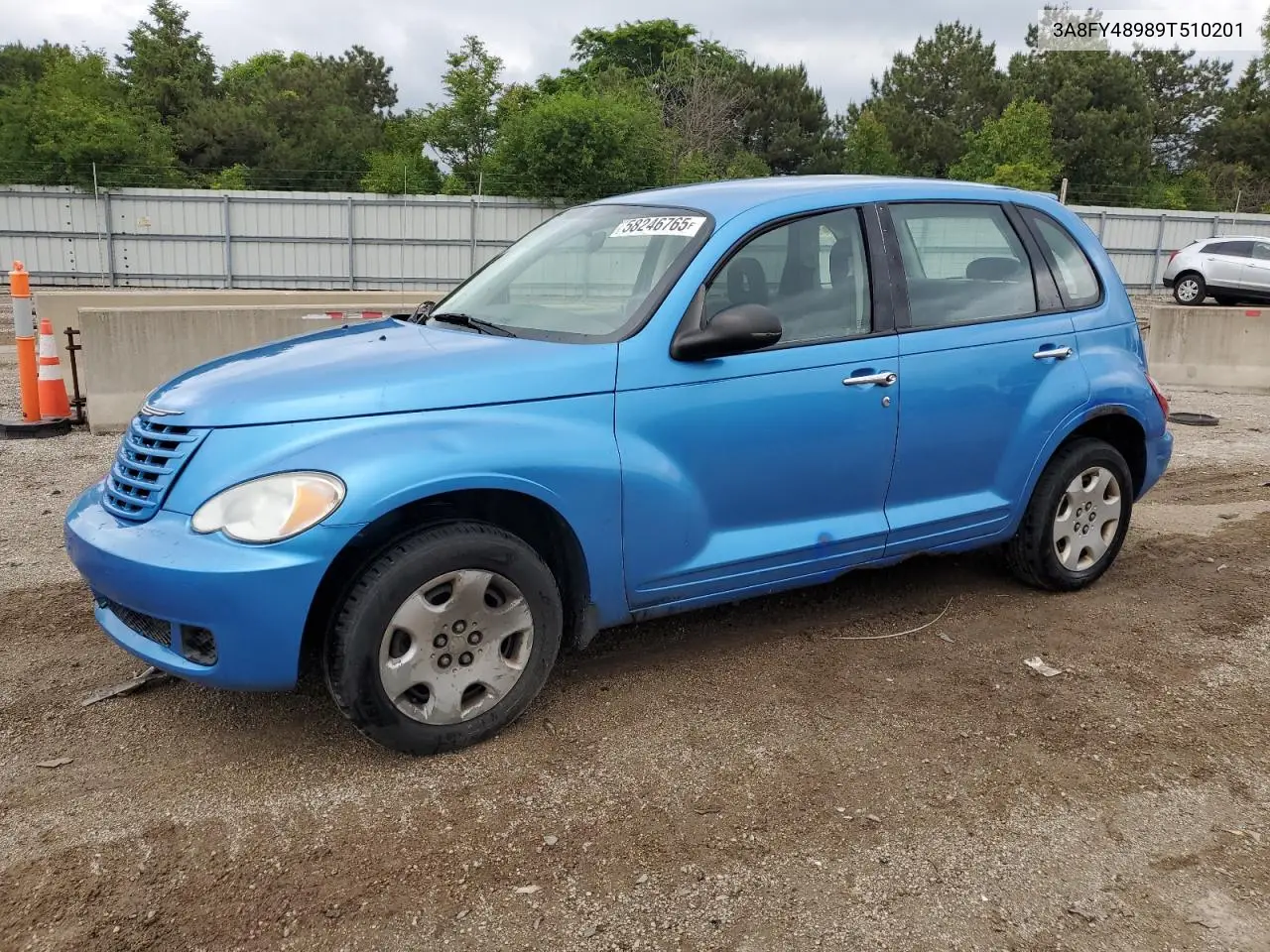 2009 Chrysler Pt Cruiser VIN: 3A8FY48989T510201 Lot: 58246765