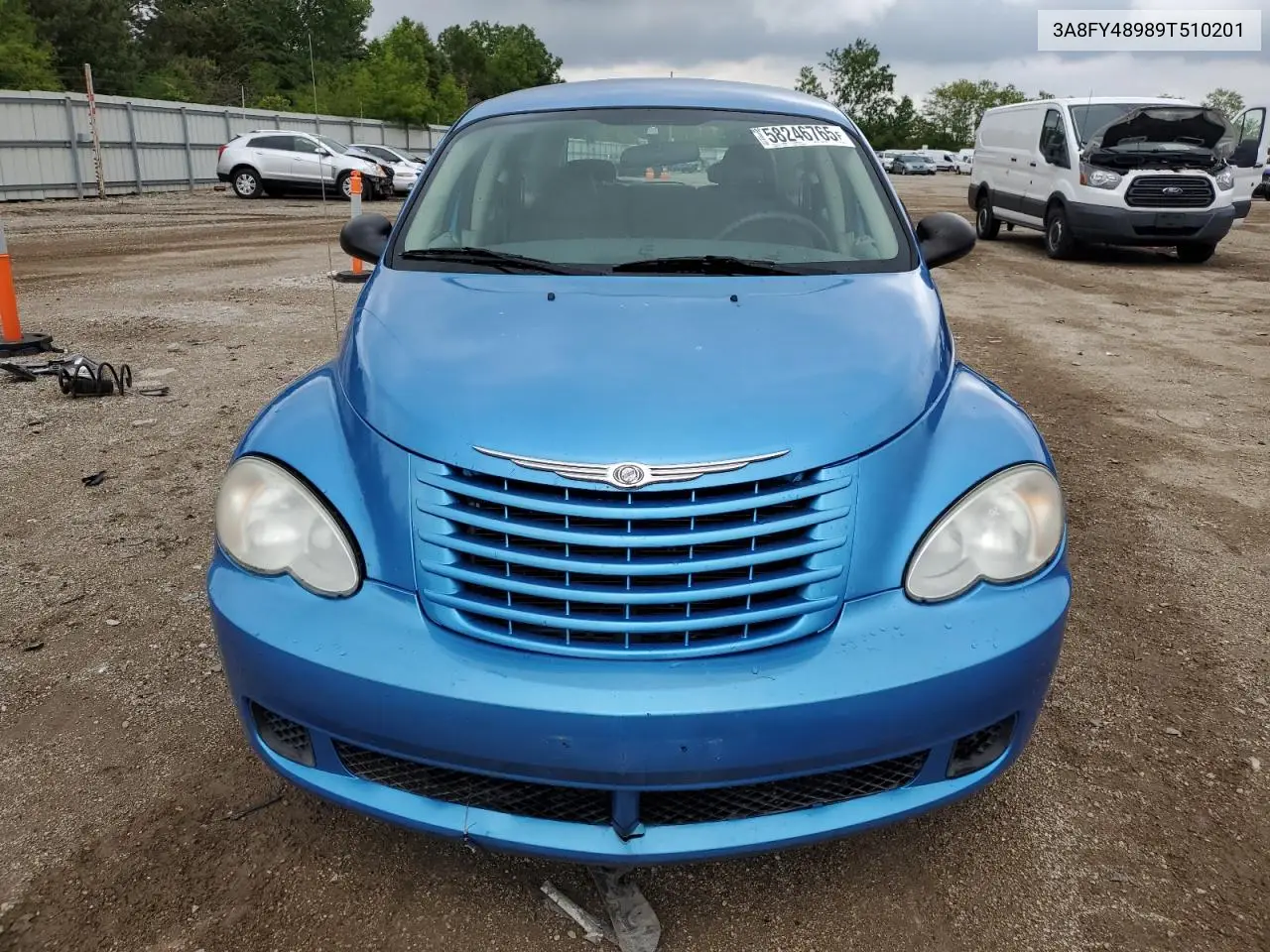 2009 Chrysler Pt Cruiser VIN: 3A8FY48989T510201 Lot: 58246765