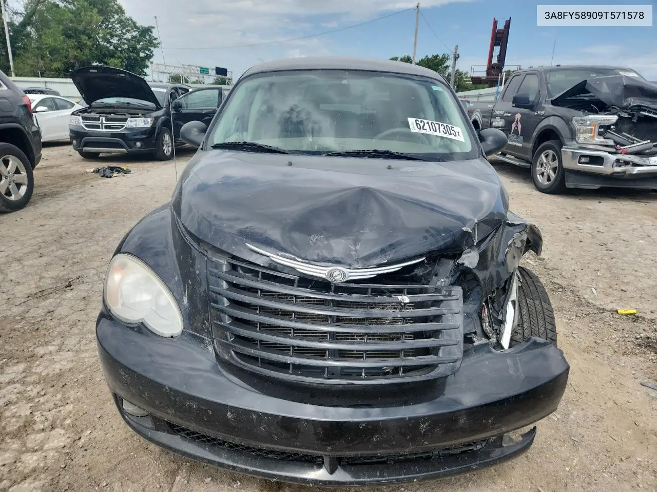 2009 Chrysler Pt Cruiser Touring VIN: 3A8FY58909T571578 Lot: 62107305