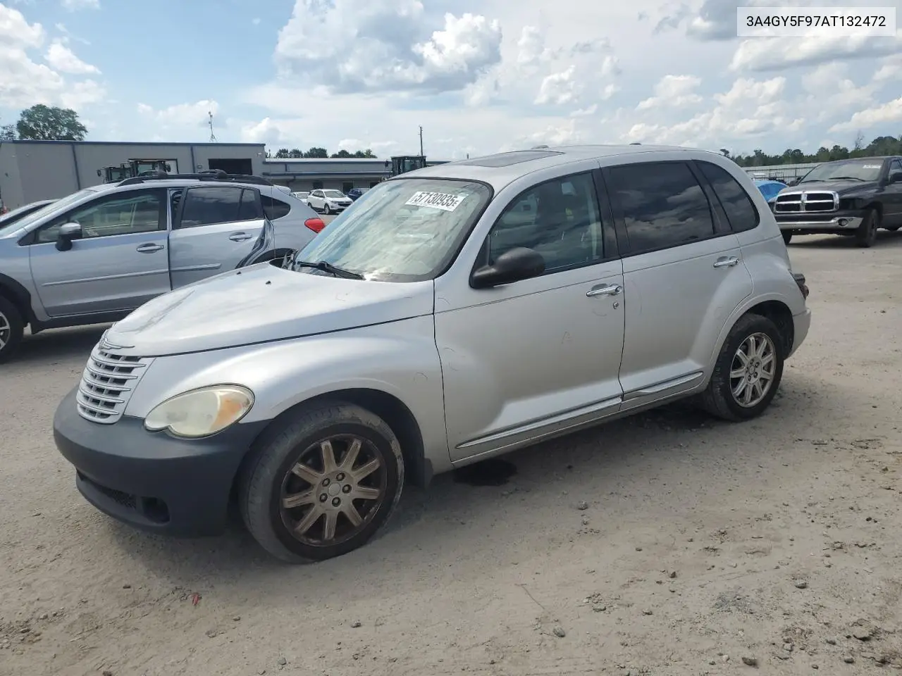 2010 Chrysler Pt Cruiser VIN: 3A4GY5F97AT132472 Lot: 57130935