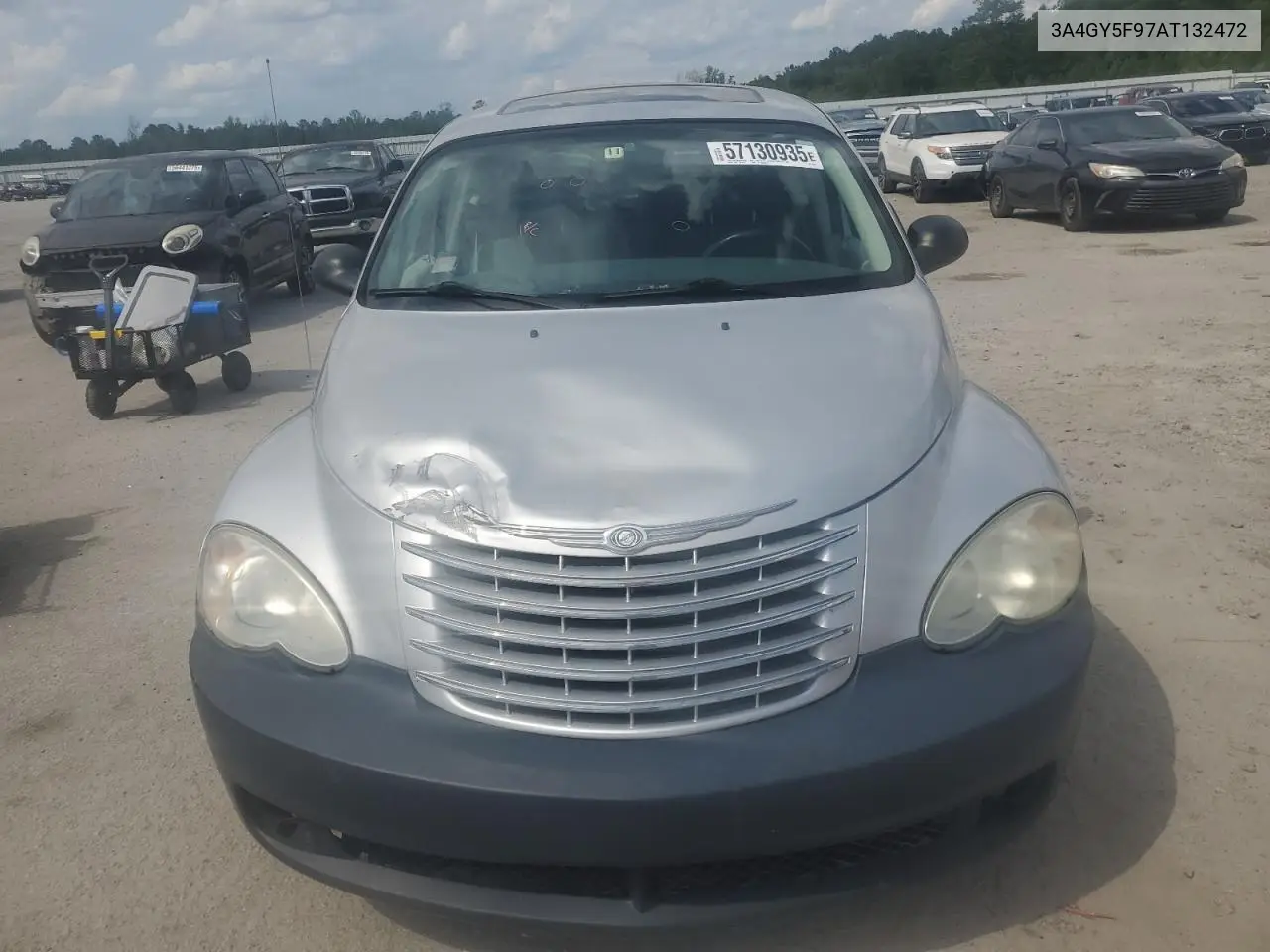 2010 Chrysler Pt Cruiser VIN: 3A4GY5F97AT132472 Lot: 57130935