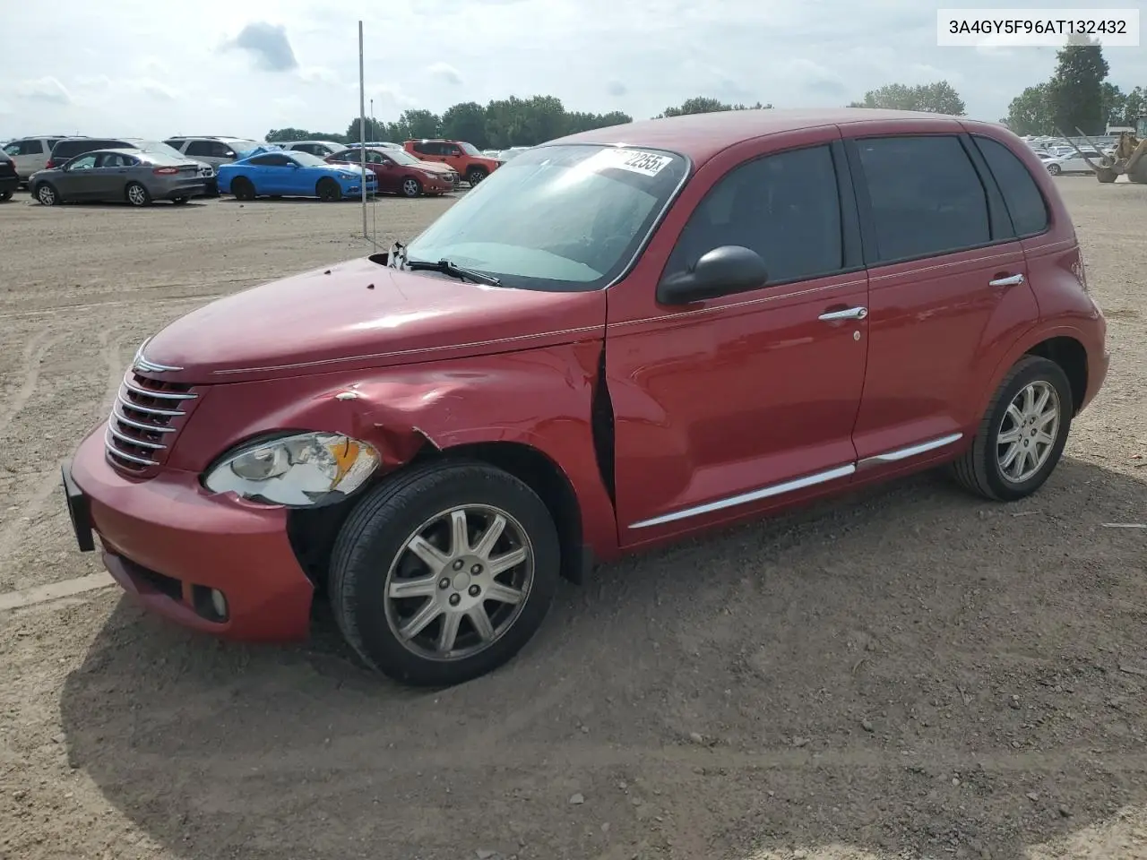 2010 Chrysler Pt Cruiser VIN: 3A4GY5F96AT132432 Lot: 61572255