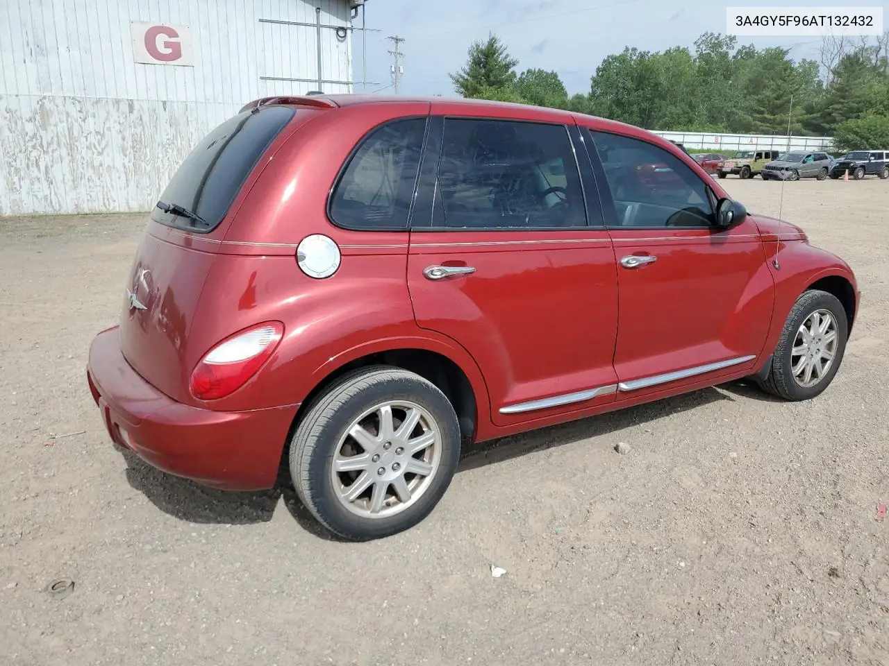 2010 Chrysler Pt Cruiser VIN: 3A4GY5F96AT132432 Lot: 61572255