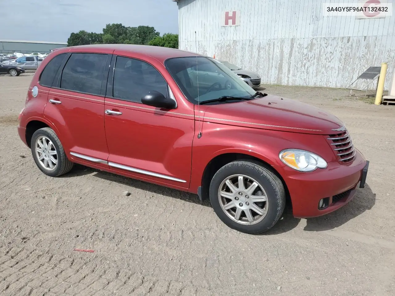 2010 Chrysler Pt Cruiser VIN: 3A4GY5F96AT132432 Lot: 61572255