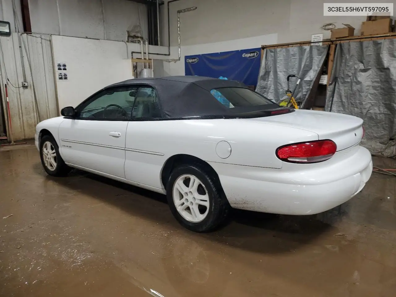 1997 Chrysler Sebring Jxi VIN: 3C3EL55H6VT597095 Lot: 49677825