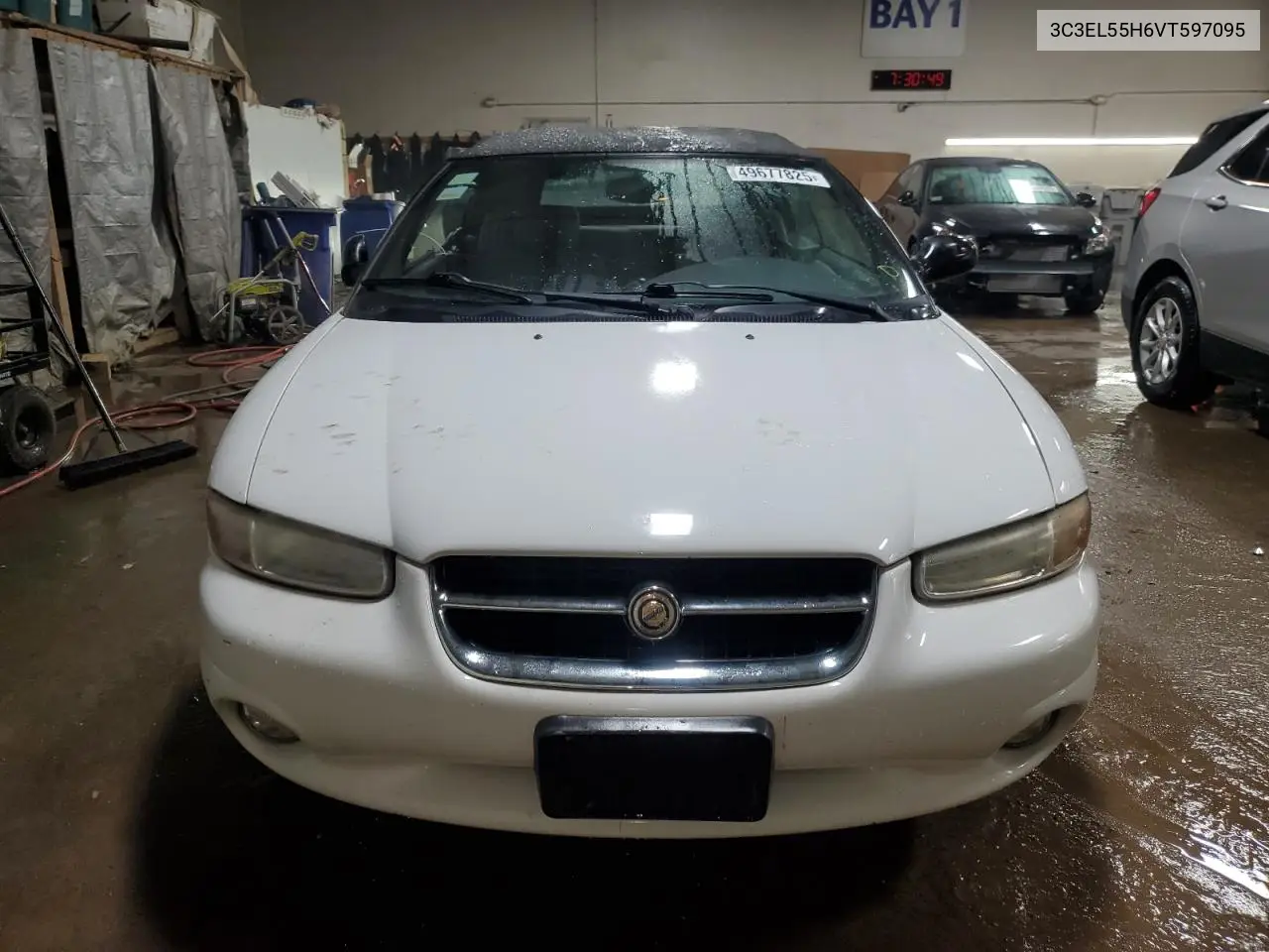 1997 Chrysler Sebring Jxi VIN: 3C3EL55H6VT597095 Lot: 49677825