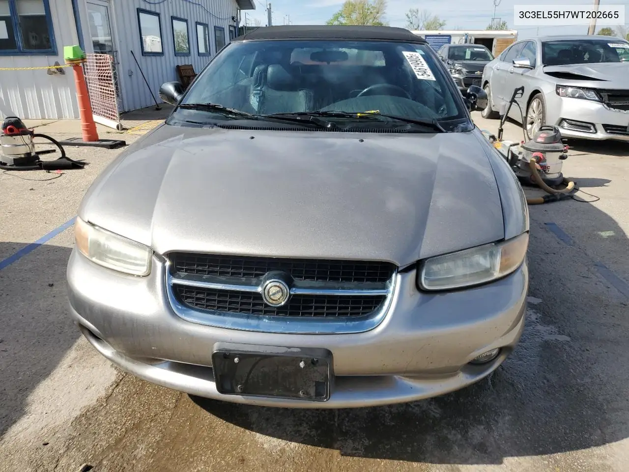 1998 Chrysler Sebring Jxi VIN: 3C3EL55H7WT202665 Lot: 54619905