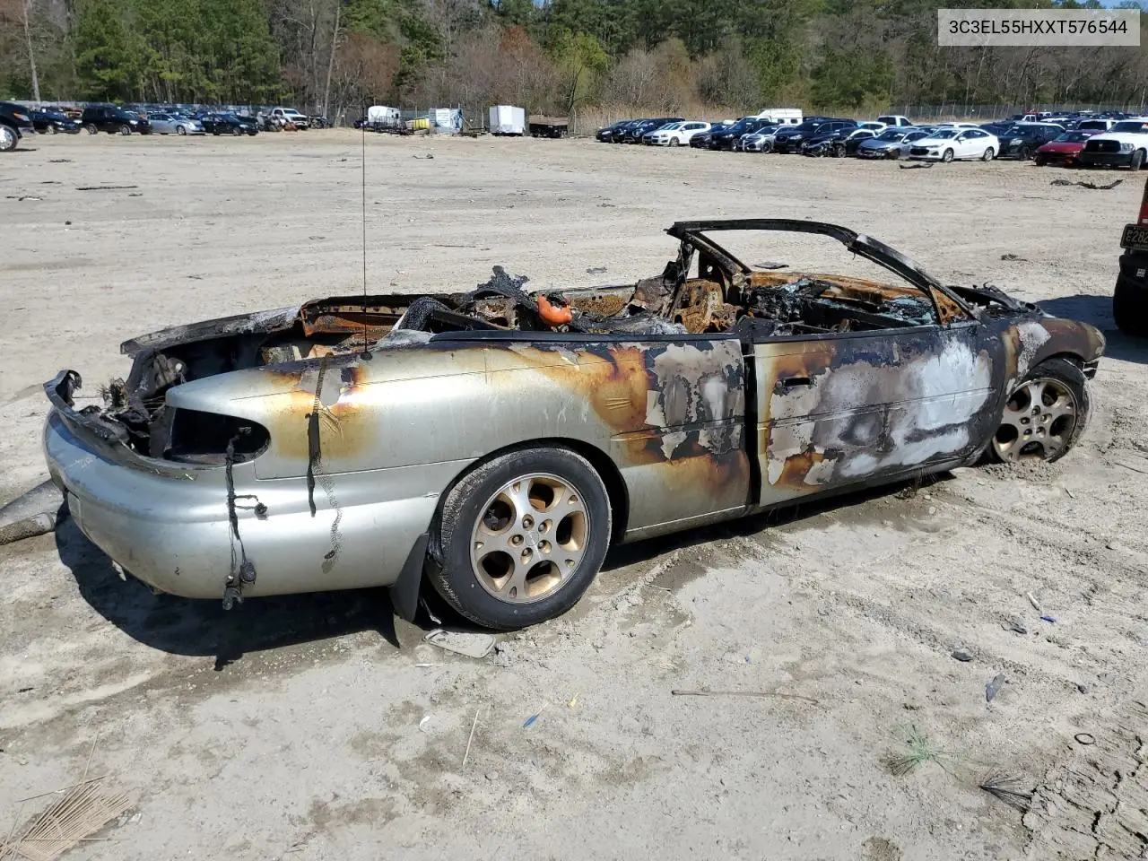 1999 Chrysler Sebring Jxi VIN: 3C3EL55HXXT576544 Lot: 51473165
