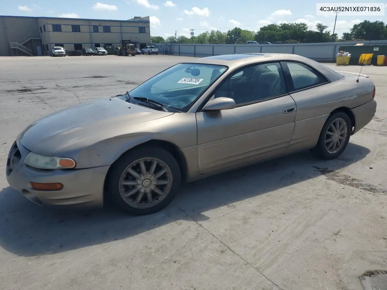 1999 Chrysler Sebring Lxi VIN: 4C3AU52N1XE071836 Lot: 54136735