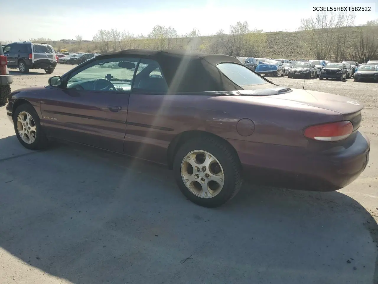 1999 Chrysler Sebring Jxi VIN: 3C3EL55H8XT582522 Lot: 54484535
