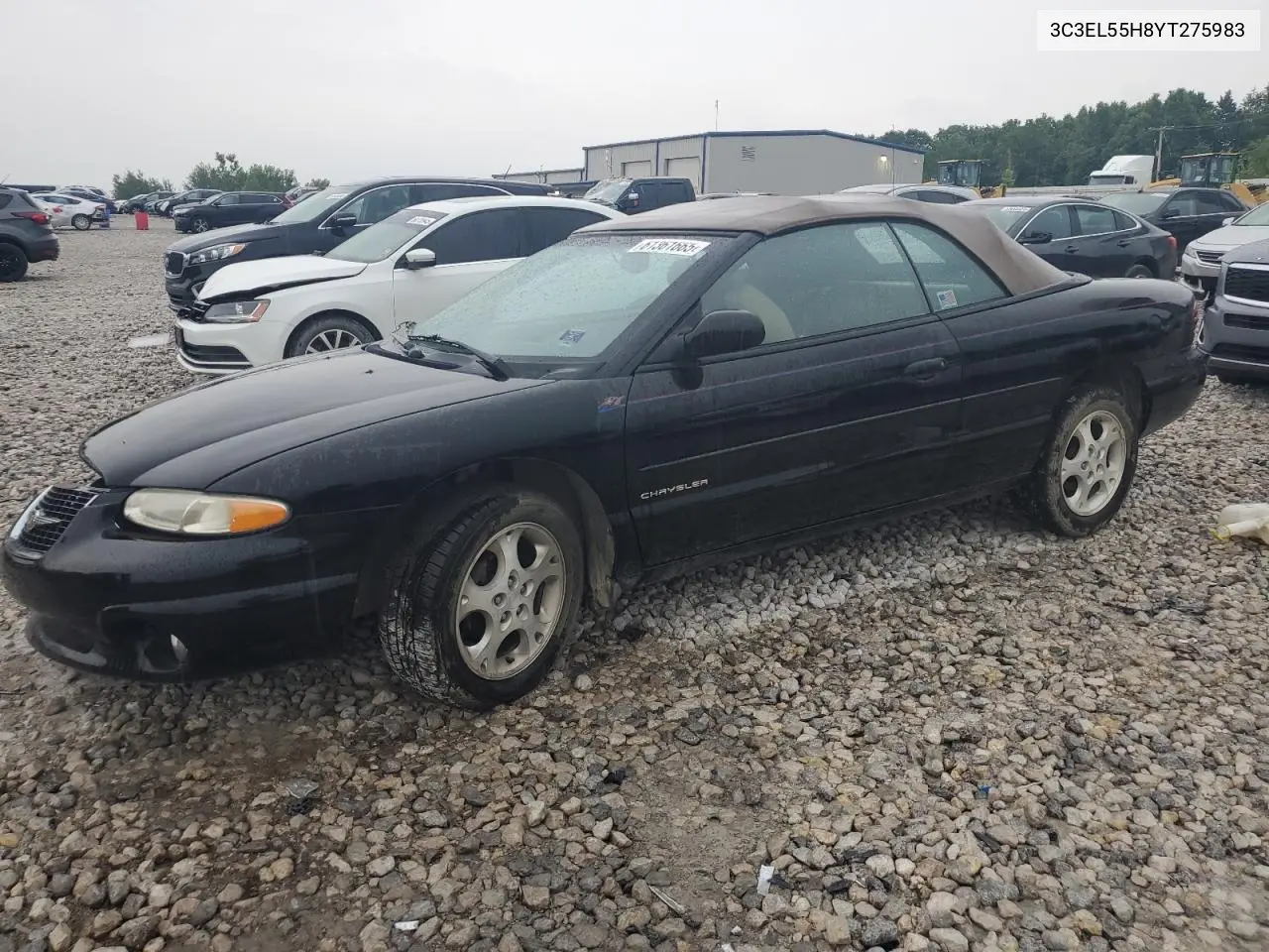 2000 Chrysler Sebring Jxi VIN: 3C3EL55H8YT275983 Lot: 61361665