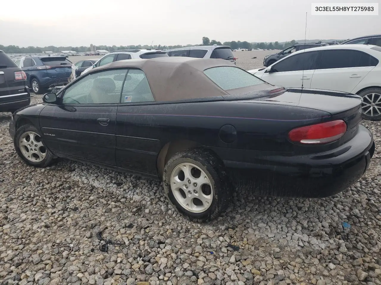 2000 Chrysler Sebring Jxi VIN: 3C3EL55H8YT275983 Lot: 61361665