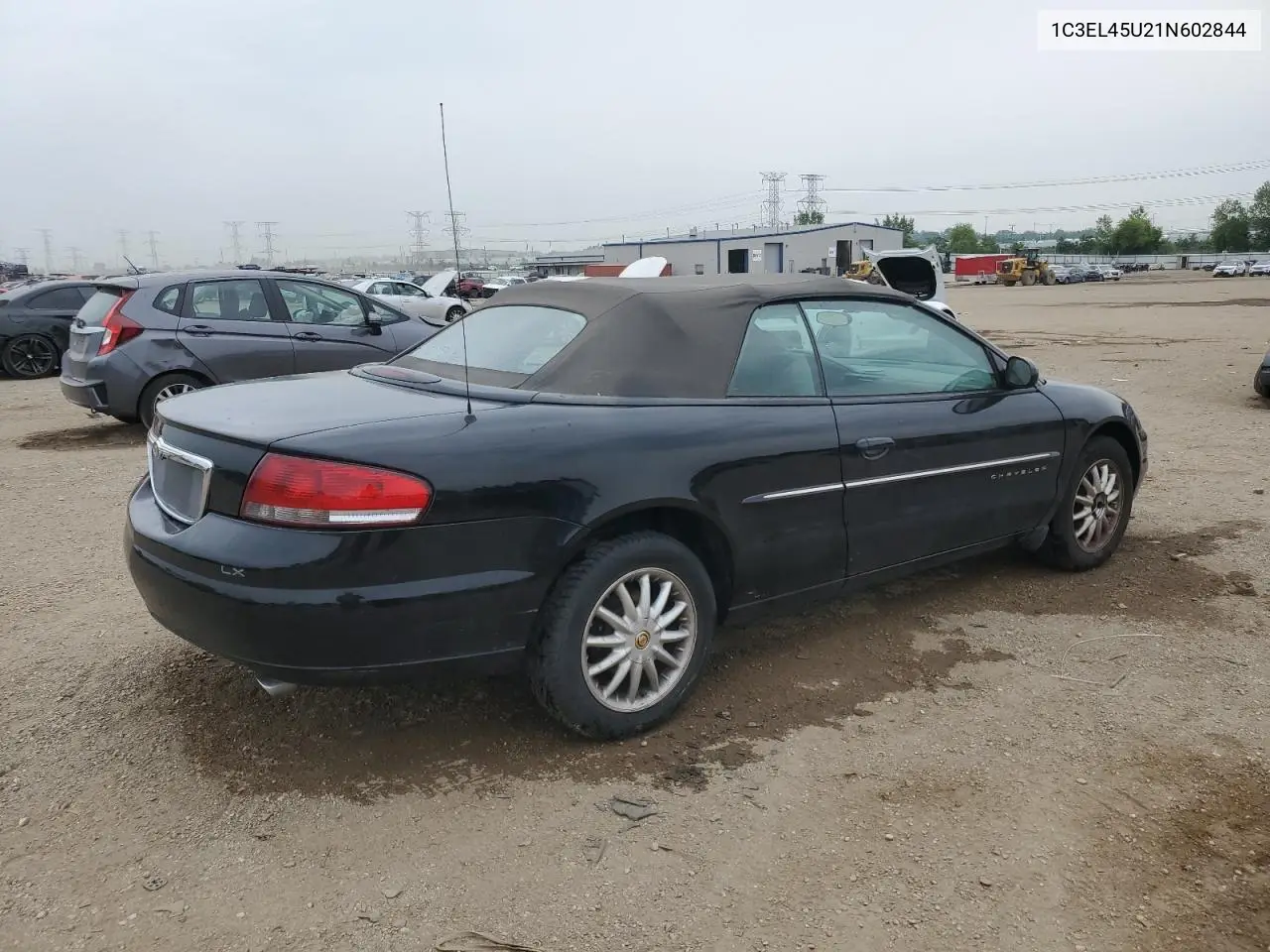 2001 Chrysler Sebring Lx VIN: 1C3EL45U21N602844 Lot: 60235465