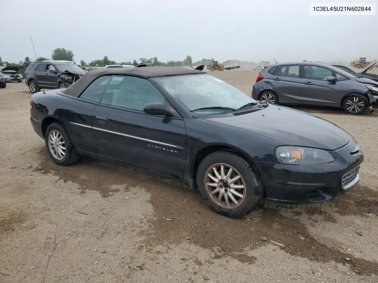2001 Chrysler Sebring Lx VIN: 1C3EL45U21N602844 Lot: 60235465