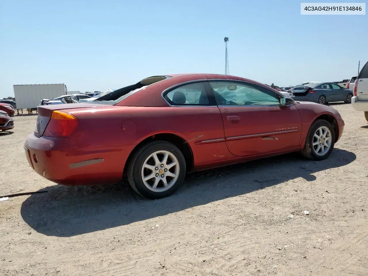 2001 Chrysler Sebring Lx VIN: 4C3AG42H91E134846 Lot: 61626045