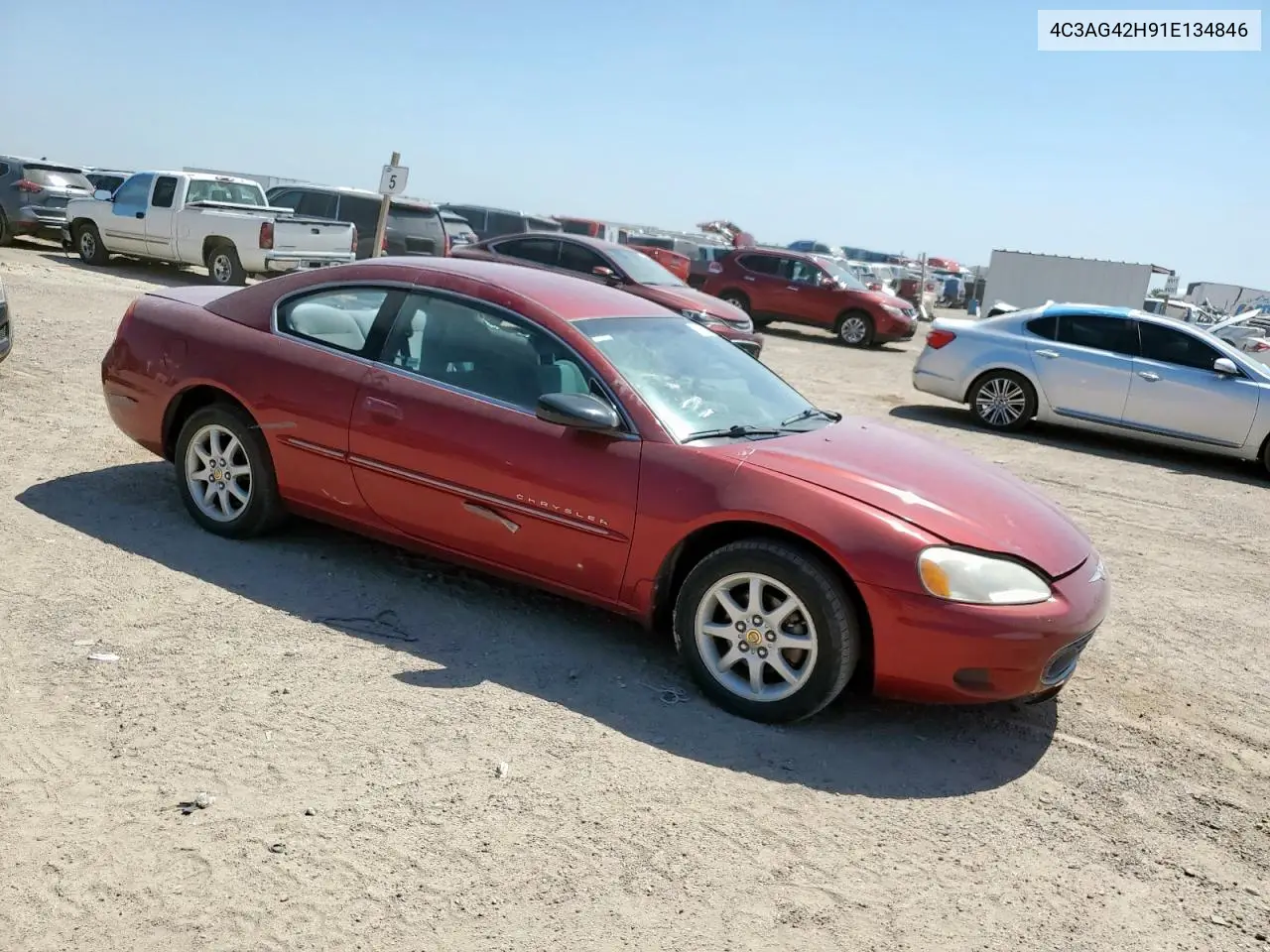 2001 Chrysler Sebring Lx VIN: 4C3AG42H91E134846 Lot: 61626045