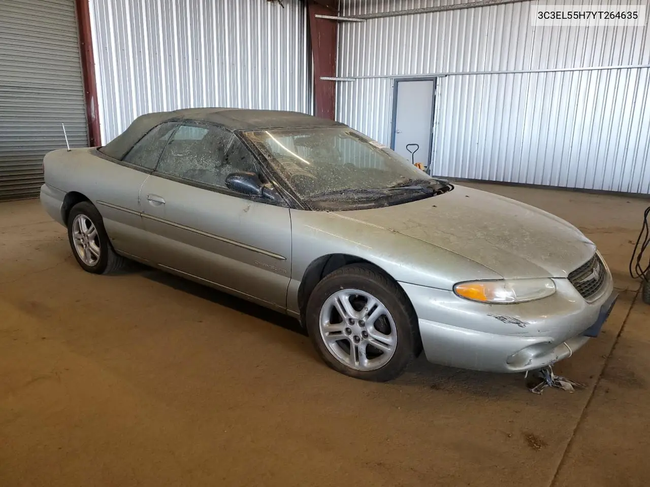 2000 Chrysler Sebring Jxi VIN: 3C3EL55H7YT264635 Lot: 47325535