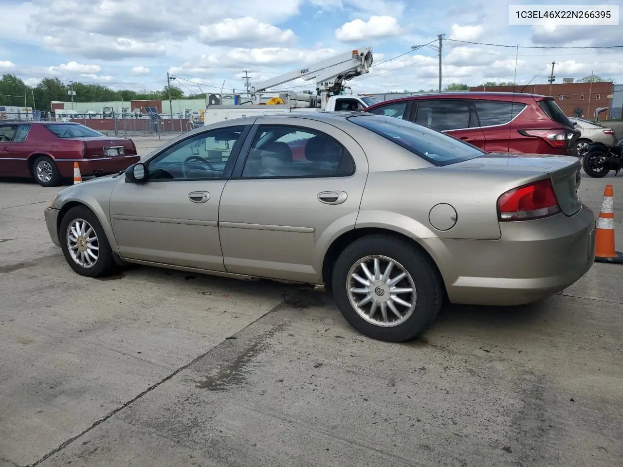 2002 Chrysler Sebring Lx VIN: 1C3EL46X22N266395 Lot: 55747015