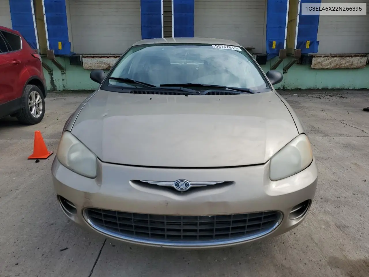 2002 Chrysler Sebring Lx VIN: 1C3EL46X22N266395 Lot: 55747015