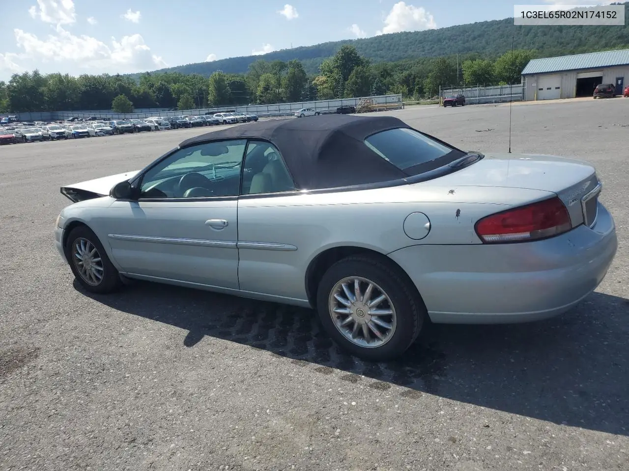2002 Chrysler Sebring Limited VIN: 1C3EL65R02N174152 Lot: 62516645