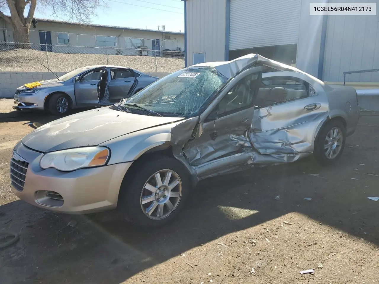 2004 Chrysler Sebring Lxi VIN: 1C3EL56R04N412173 Lot: 41777405