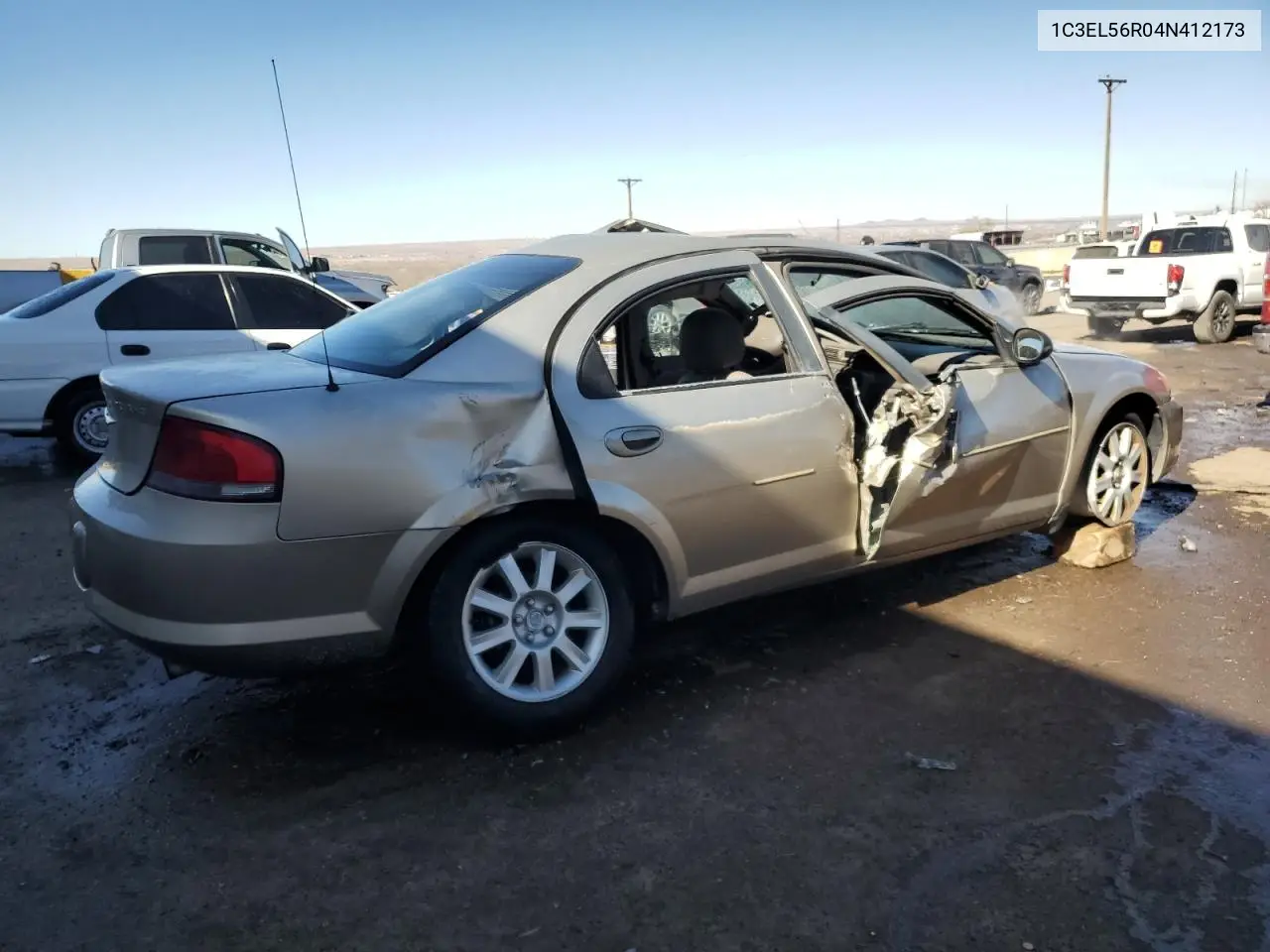 2004 Chrysler Sebring Lxi VIN: 1C3EL56R04N412173 Lot: 41777405