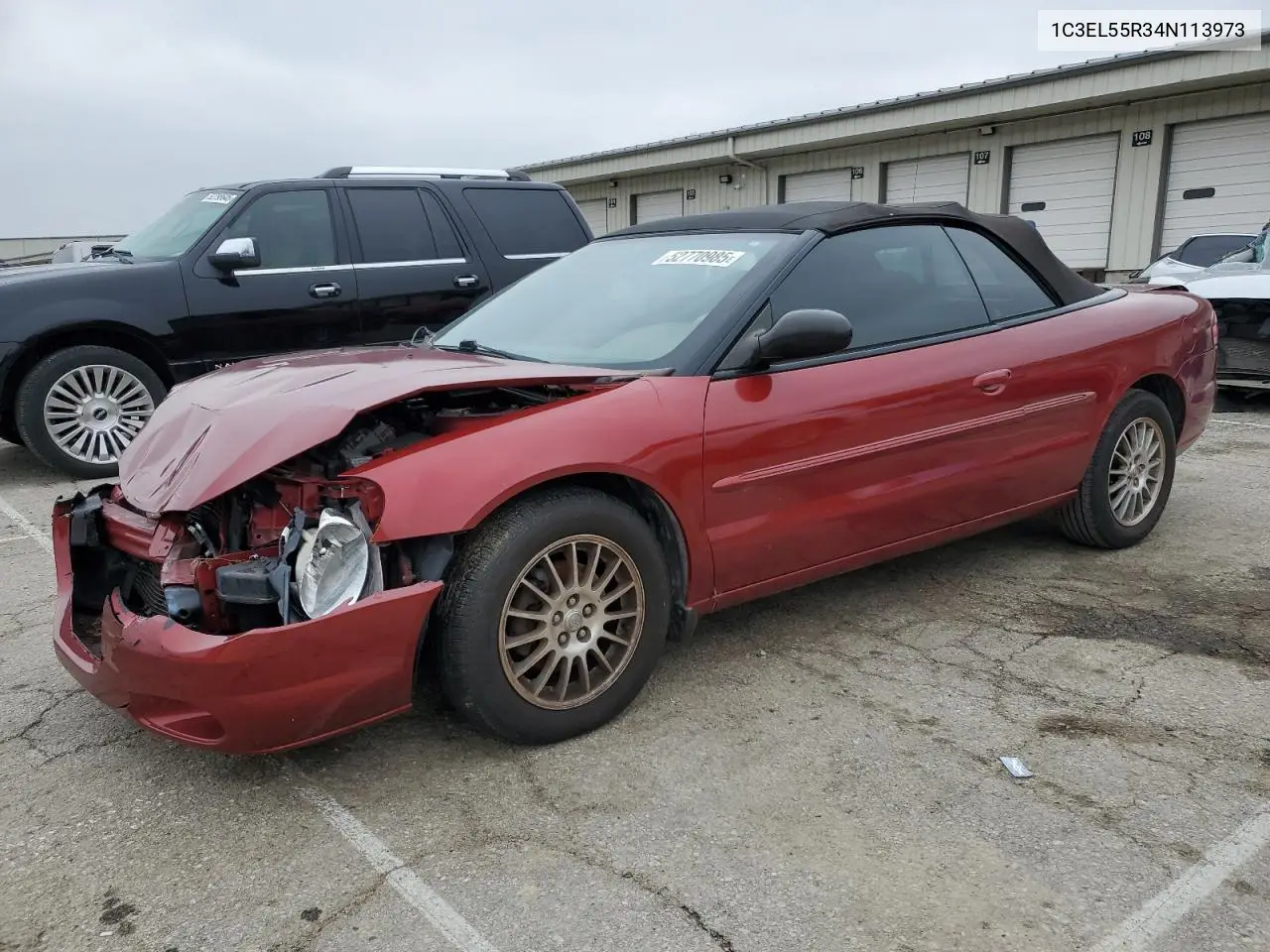 2004 Chrysler Sebring Lxi VIN: 1C3EL55R34N113973 Lot: 52770985